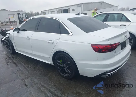 2022 Audi A4 Premium Plus 45 Tfsi S Line Quattro S Tronic from USA, damaged, VIN WAUEAAF45NN014129